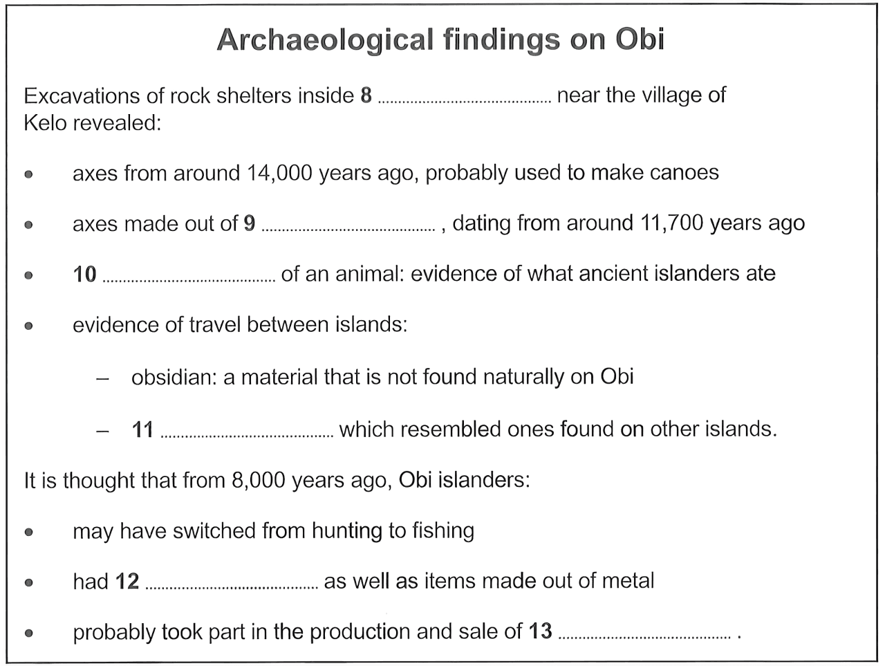 question diagram